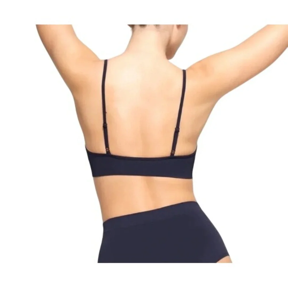 Skims Soft Smoothing Seamless Bralette Navy Medium BR-BRA-0183